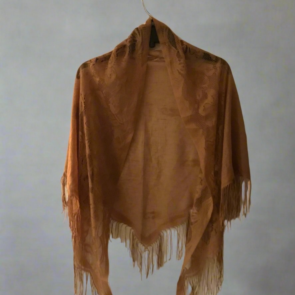 Women's Fringed Shawl
